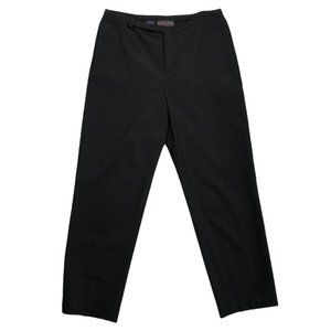 Ralph Lauren Wool Blend Trousers Black Size 8 NWT